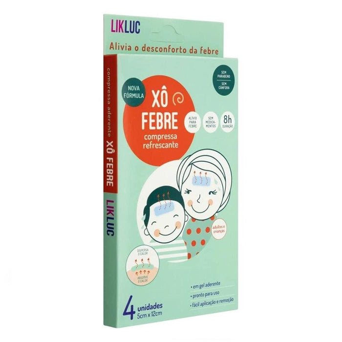 
    Xô Febre - Compressas Refrescantes Para Alivio da Febre Likluc - LikLuc Babytunes
  