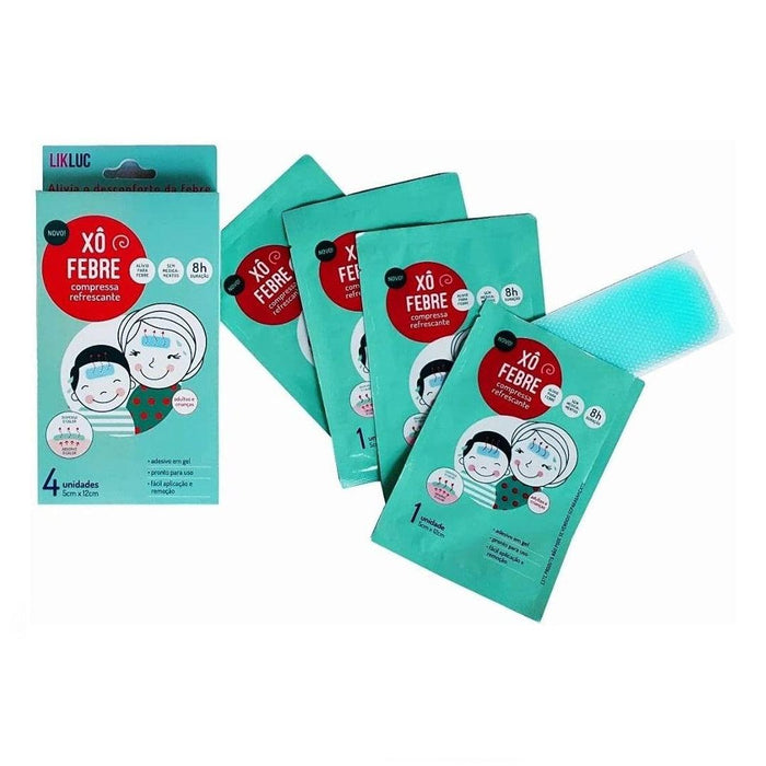 
    Xô Febre - Compressas Refrescantes Para Alivio da Febre Likluc - LikLuc Babytunes
  