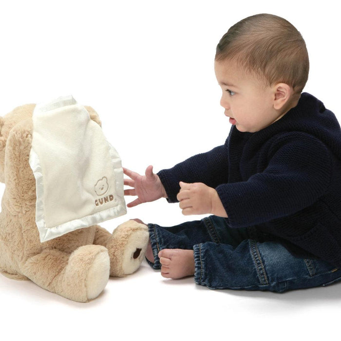 
    Pelúcia Gund Peek-A-Boo Ursinho Animado - Gund Babytunes
  